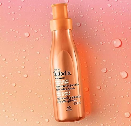 Natura Tododia Body Splash Mango Rosa Y Agua De Coco 200 Ml