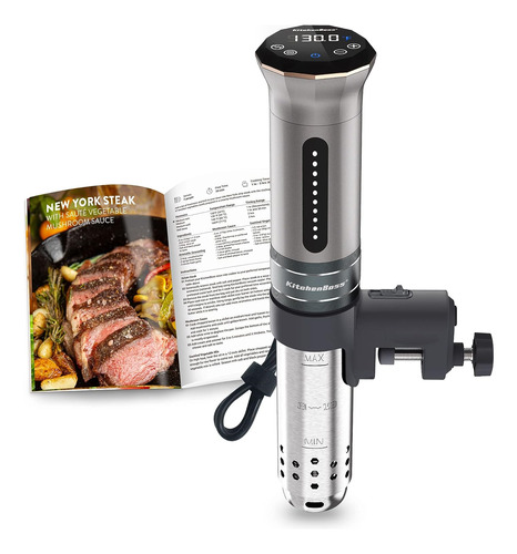 Máquina De Cocción Sous Vide Kitchenboss: Ultrasilenciosa De