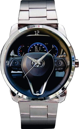 Imagem 1 de 3 de Relógio De Pulso Personalizado Carro Corolla 19- Cod.tyrp023