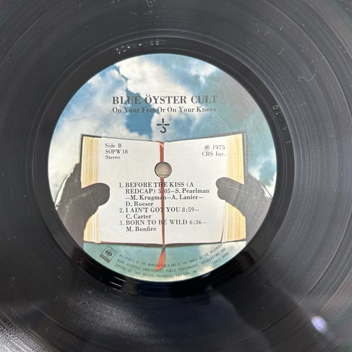Blue Oyster Cult On Your Feet On Your Knee Vinilo Japones (Usado)