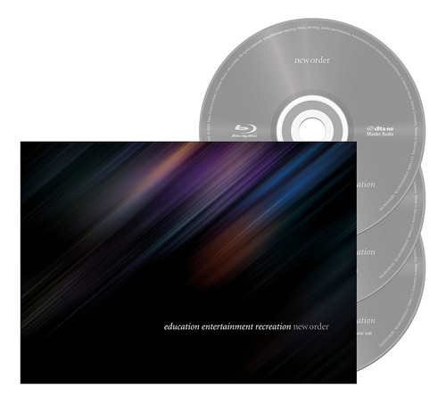 New Order  Education Entertainment Recreation Bluray+2cds
