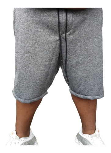 Bermuda De Moletom Plus Size Masculina Grande Shorts Okdok