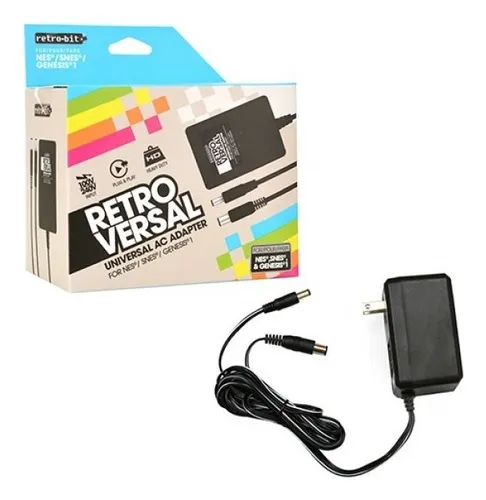 comprar Adaptador Ac Eliminador De Corriente 3 En 1 Nes Snes Genesis