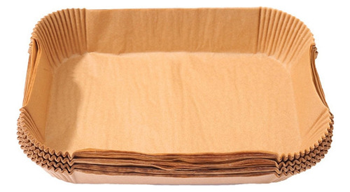 Forro De Papel Para Hornear Rectangular Desechable Airfryer,