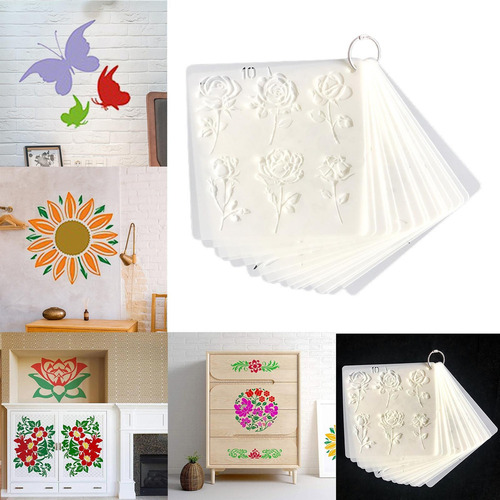 20x Plantilla De Pintura En Relieve, Juegos De Arte De