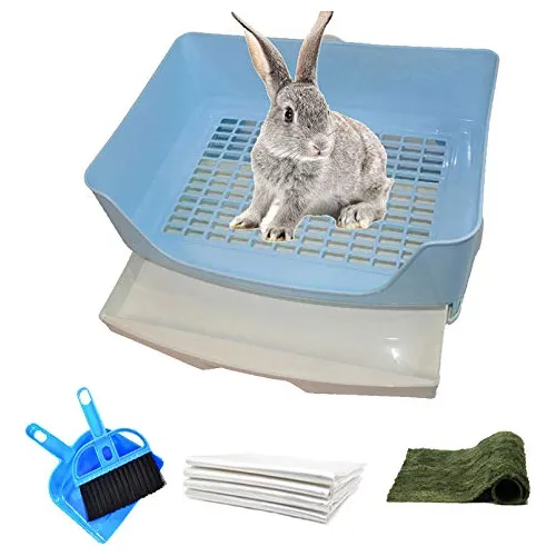 comprar Caja De Arena Grande Conejos, Esquinera, Baño Grande M...