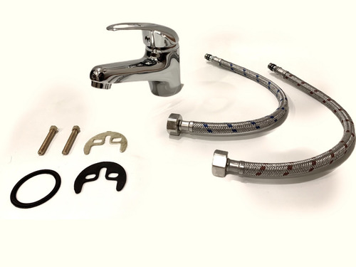 Grifería Monocomando Baño Lavatorio Canilla Premium Cromo Gx
