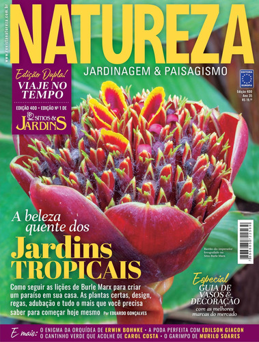 Revista Natureza 400, de a Europa. Editora Europa Ltda., capa mole em português, 2021