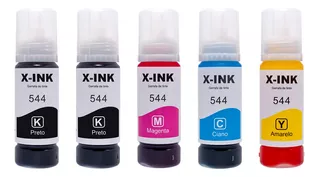 5x Tinta Compatível Epson L3150 L3110 L4150 L4160 L6191