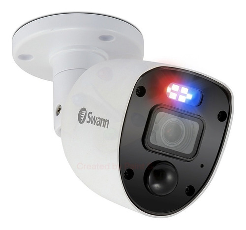 Swann Kit Seguridad De 4 Cam Con Luz, Hd, Alexa Vn A Color (Usado)