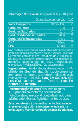 Multivitamínico Dha Liquido 30 Ml True Source Sabor Laranja Laranja