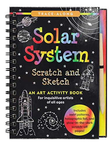 Book : Scratch And Sketch Solar System (trace Along) - Pete