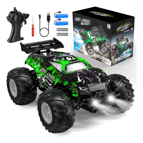 Coche Rc Hielse 1:20 10kmh Led 2 Motores 2.4ghz Recargable