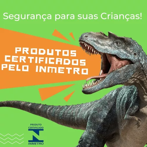 Quebra cabeça Reino dos Dinossauros 200 peças