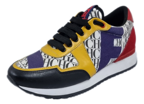 Zapato Runner De Canvas Santorini Carolina Herrera Amarillo