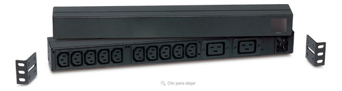 Acp Pdu Rack Basic 1u, 16a, 208v, 10 C13 2 C19 - Sku: Ap9559