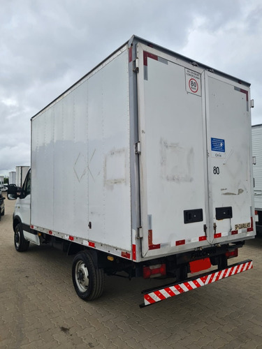 Imagem 4 de 11 de Iveco Daily 35s14 Ano 2013 Unico Dono Bau 3,50mts Chapa