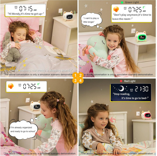 Reloj Despertador Para Niños, Reloj Despertador Ok To Wake P