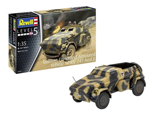 Revell German Command Armoured Vehicle Sd.kfz.247 1/35 03335