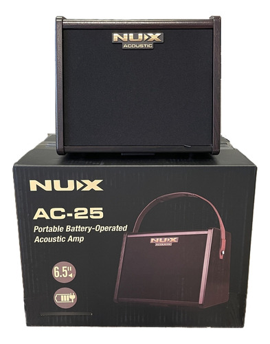 Nux Amplificador Ac-25 Guitarra Acustica + Rocker Music