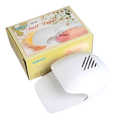 Soplador De Ventilador Mini Secador Portátil Blanco Para Ded