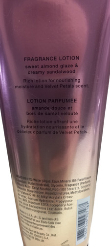 Crema Victoria's Secret Velvet Petals Sellada Original U.s.a Sweet Almod Glaze & Creamy Sandalwood
