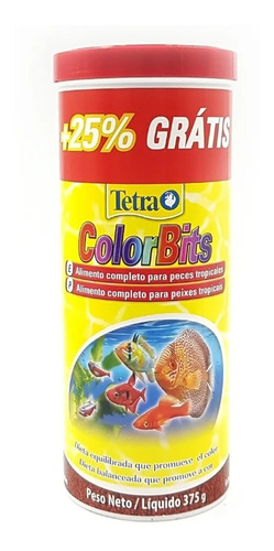 Ração Tetra Colorbits Granules 375g Acara Disco Bandeira
