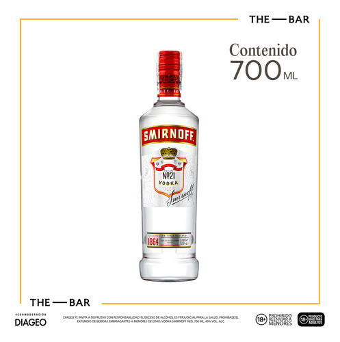 Smirnoff vodka 700ml