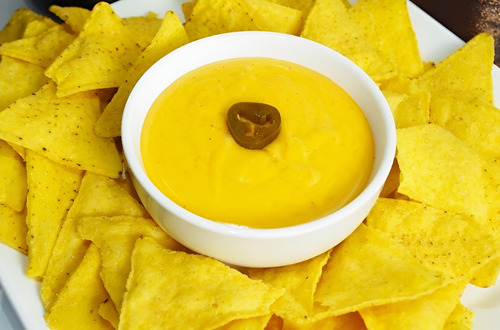 Queso Cheddar Ricos 4 Bolsas Para Nachos 4 Kg C/u.