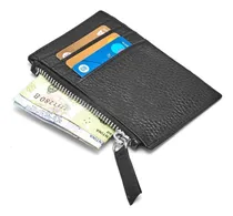 Comprar Billetera Hombre Cuero Tarjetero Hombre Cuero Con Cierre