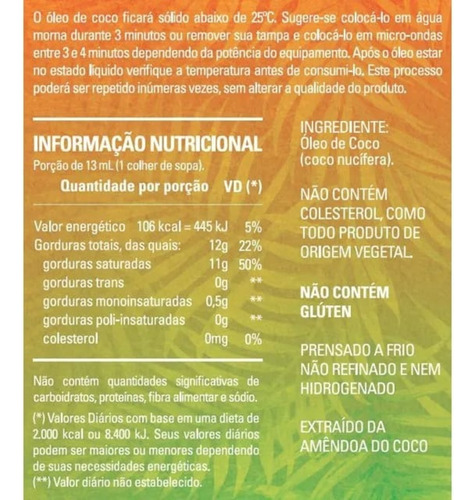 Óleo De Coco Extra Virgem Qualicoco 1litro
