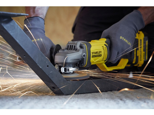 Stanley Kit Esmeriladora 20v Ion Litio Scg400m2k-b3