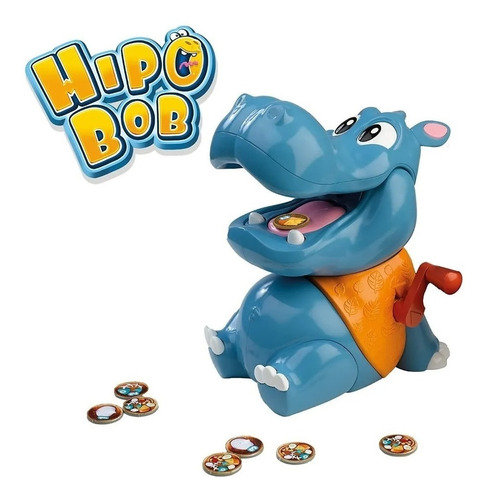 Jogo de tabuleiro Hiccup Bob para 2 a 4 jogadores, cuidado com o arroto!