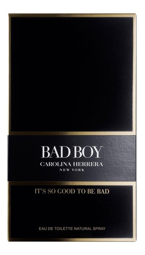 Imagen 3 de 3 de Carolina Herrera Bad Boy EDT 150 ml para hombre