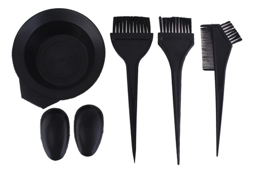 Cuenco Para Tinte De Color Para El Cabello Con Y Cepillos,