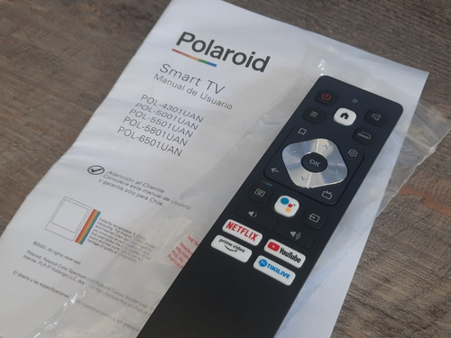 Control Remoto Smart Tv Polaroid 4k Envío Gratis 