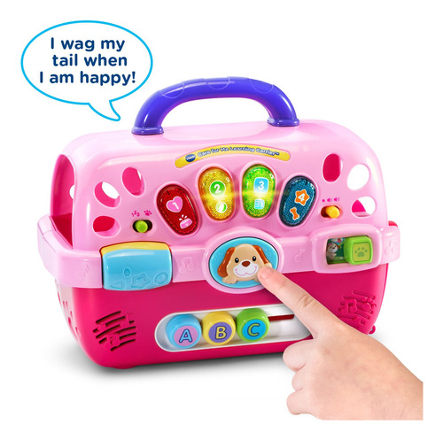Juguete Soporte De Aprendizaje Vtech Care For Me, Rosa