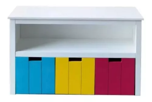 Mueble Organizador con cubetas infantil los colores — La Tienda De