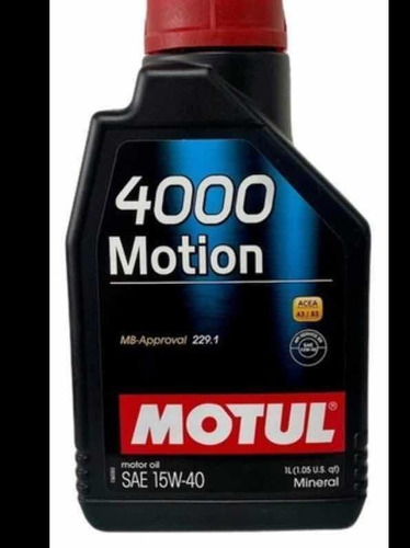 Aceite Motul 15w40 Mineral