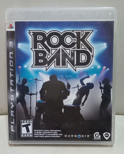 Rock Band Ps3 (solo Dvd Sin Instrumentos Musicales)
