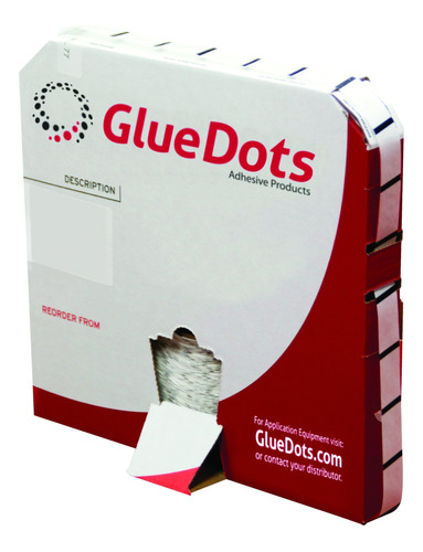 Glue Dots Alta Adherencia Perfil 1 4  Rollo 4000