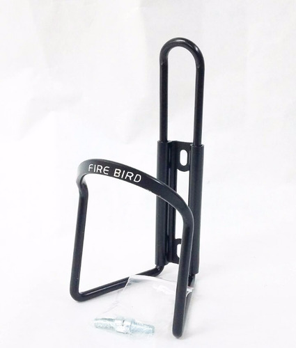 Imagen 2 de 2 de Porta Caramañola P/ Bicicleta Fire Bird Aluminio Negro