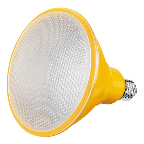 Foco Led Aksi Par38 6w Amarillo Consume 12 W Ip65 127v E27