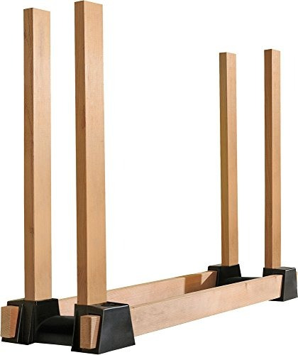 Shelterlogic Lumberrack Leña Soporte De Plástico Ajustable