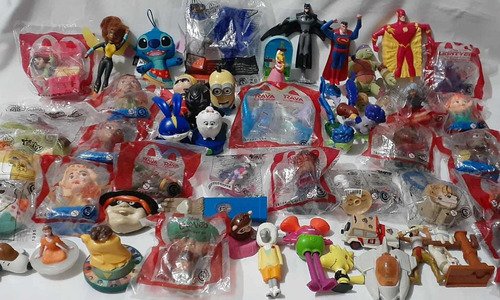 Coleccion Gran Lote Muñecos Juguetes Mc Donalds Burger King (Usado)
