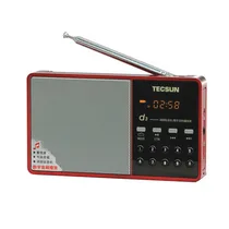 Comprar Rádio Tecsun D3 Fm Mp3 Player Suporte Cartão Tf Música Mp3