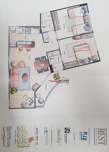 Flat Com 2 Dormitórios À Venda, 60 M² Por R$ 1.000.000,00 - Botafogo - Rio De Janeiro/rj - Fl0070