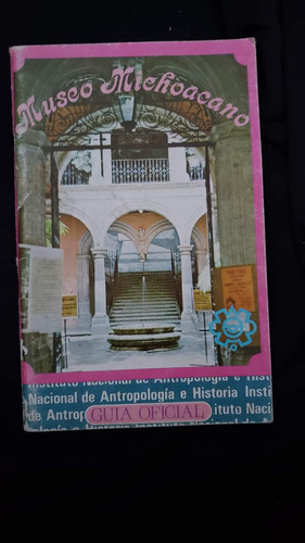 Libro Inah Museo Michoacano 