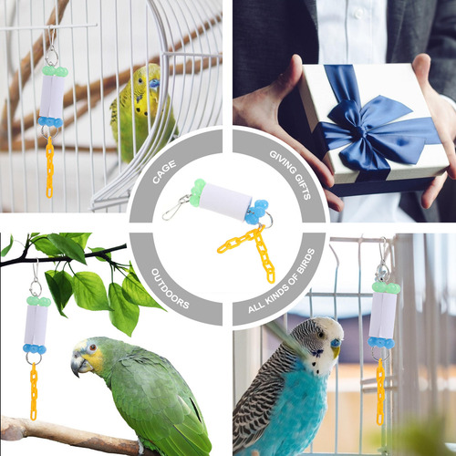 Juguete Para Masticar Loros, Colgante Para Moler Pájaros, Ju