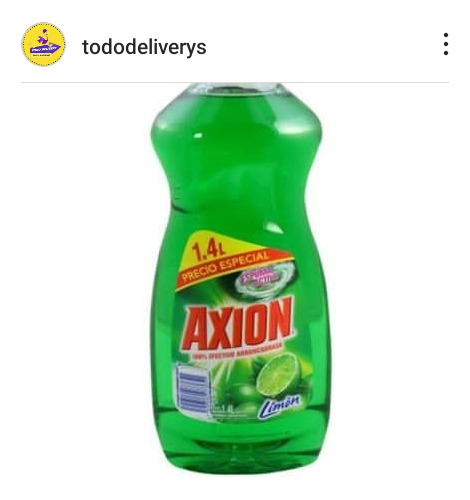 Axion Liquido (18u X400cm3). Delivery/pick Up 